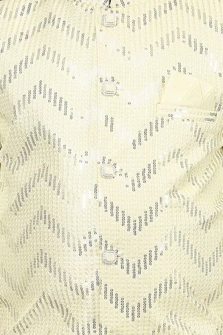 مجموعة AHHAAAAA Kids من مزيج الحرير العرقي Zari Work الهندي الغربي للأولاد in Kuwait