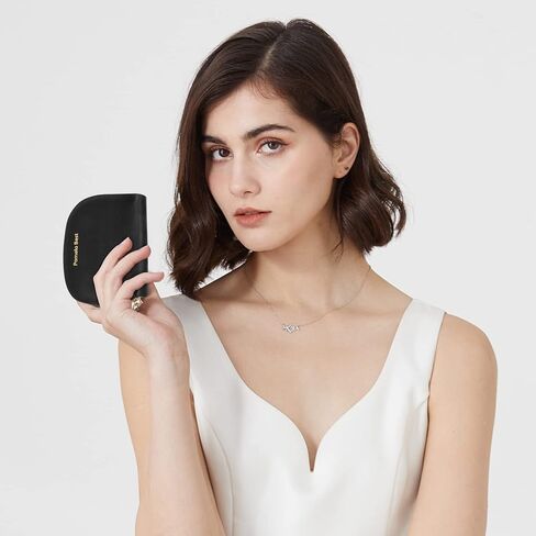 Pomelo Best Credit Card Holder for Women - RFID Blocking Small Wallet with Zipper Pocket in Kuwait