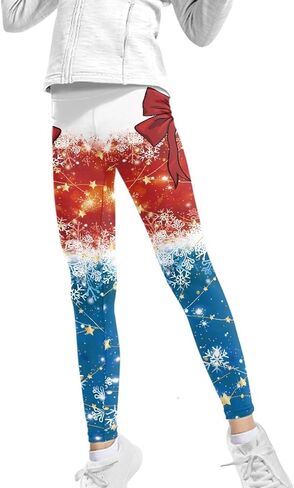 Wanyint Spiders Web Print Girls's Sport Legging Christmas Festival Decoration in Saudi Arabia