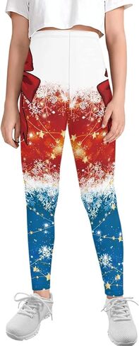 Wanyint Spiders Web Print Girls's Sport Legging Christmas Festival Decoration in Saudi Arabia