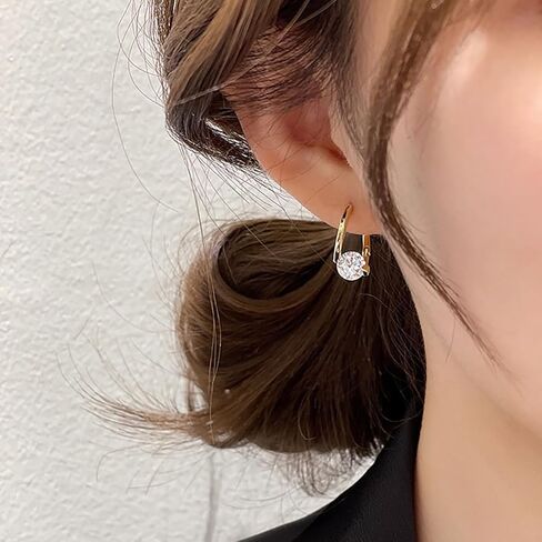 Halolux Lymphvity Germanium Earrings for Women Girls Lymphatic Drainage Earrings CZ Zircon Acupressure Earrings Atheniz Lymphatic Earrings Dainty Jewelry Gifts in Kuwait