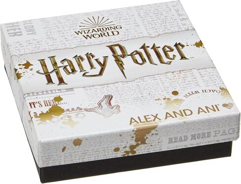Alex and Ani Collaborations Harry Potter Duo Charms سوار قابل للتوسيع للنساء، لمسة نهائية لامعة، من 2 إلى 3.5 بوصة in Kuwait