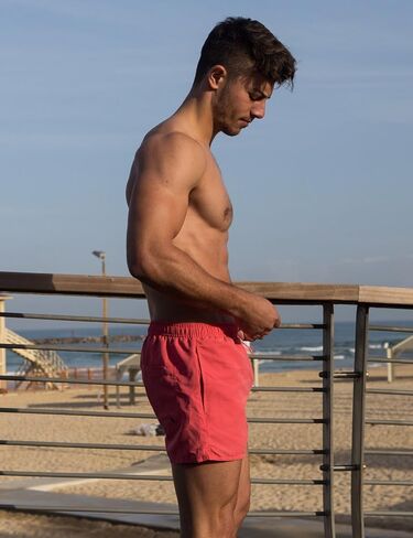 Taddlee Men's Beach Board Shorts Swimwear Swimsuits Swim Surfing Boxer Trunks in Saudi Arabia