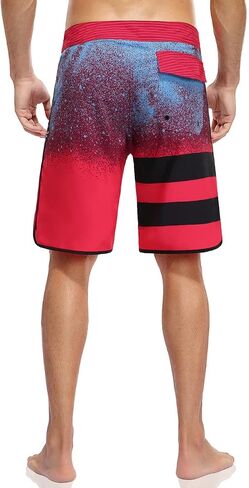 Nonwe Men's Swim Trunks Quick Dry Water Sports Beach Board Shorts with Liner in Kuwait