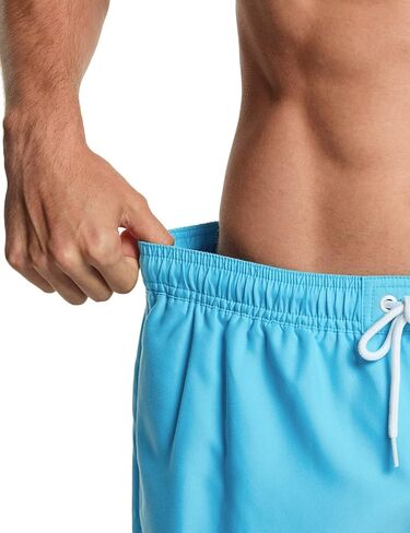 ATHLIO Men's 11 Inches Swim Trunks, Quick Dry Beach Board Shorts, Bathing Suits with Inner Mesh Lining and Pocket in Kuwait