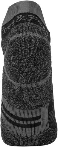 Toes&Feet Men's Anti Odor Quick-Dry Cushion Low-Cut Compression Running Socks in Kuwait