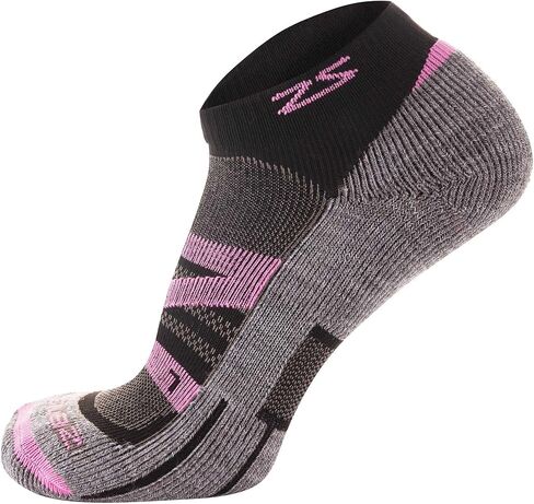 Zensah Wool Running Socks - Soft Cushioned Merino Wool, Moisture Wicking, Anti-Blister - Athletic Socks, Trail Socks in Kuwait