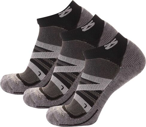 Zensah Wool Running Socks - Soft Cushioned Merino Wool, Moisture Wicking, Anti-Blister - Athletic Socks, Trail Socks in Kuwait