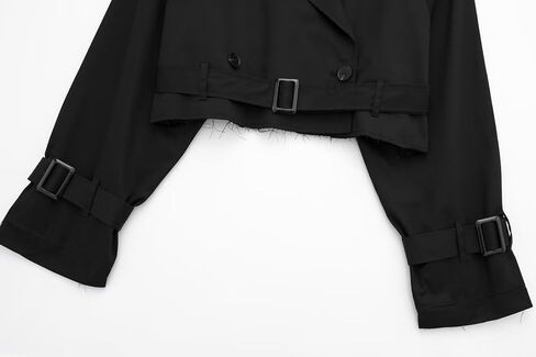 معاطف مطر نسائية من Gratoryna بأكمام طويلة وكلاسيكية وطية صدر مزدوجة ومعطف خارجي مع حزام in Kuwait