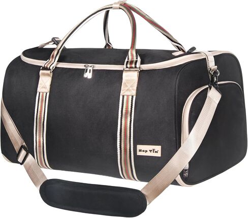 هاب تيم شنطة حمل للملابس من اجل رحلة خالية من التجاعيد، شنطة دفل متينة وانيقة للنساء والرجال، شنطة سفر 2 في 1 معلقة مقاومة للماء، اسود (GB-2302)، اخضر مينت, مينت جرين, حقائب سفر in Kuwait