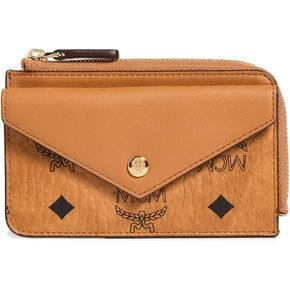 حافظة بطاقات صغيرة Aren VI للنساء من MCM، لون كونياك، أسمر ضارب للصفرة، مقاس واحد in Kuwait