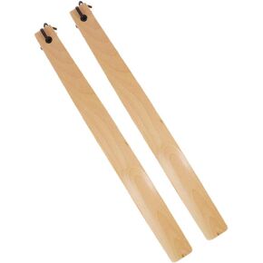 Travel Shoehorn Travel Accessories Tools Wooden Shoe Horn 2 Pcs - 15in Shoe Spoon for Boots and Shoes, Shoe Horn and Short Handle for Seniors, & Adults Travel Accessories Tools in Saudi Arabia