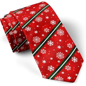 iujybax Christmas Ties for Men, Mens Christmas Tie Skinny Narrow Necktie for Men, Christmas Tie Holiday Ties for Men