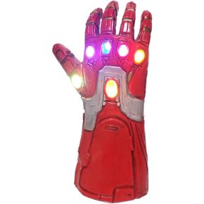 Latex Red Hand Glove with Light Up LED Gift for Halloween and Cosplay Party in Kuwait