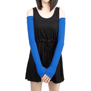 v28 Women Stretchy Long Sleeve Fingerless Gloves in Kuwait