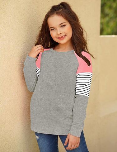 تيشيرت للفتيات من LookbookStore بأكمام طويلة، بلوفر، تي شيرت مقاس 4-13 in Kuwait