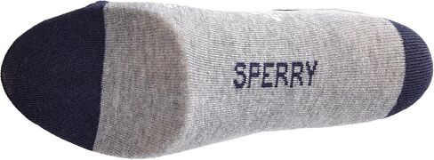 Sperry Women's Cotton Boat Crew Socks-3 Pair Pack-Arch Support and Comfort Cushioning in Kuwait