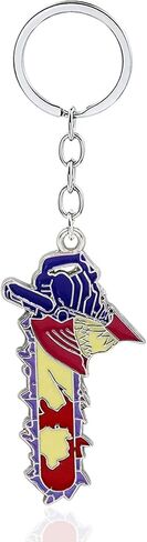 SONGCHANGJEWELRY Anime Chainsaw Pochita Keychains Chainsaw Pochita Cosplay Metal Keychains Accessory Gifts For Women Men in Saudi Arabia