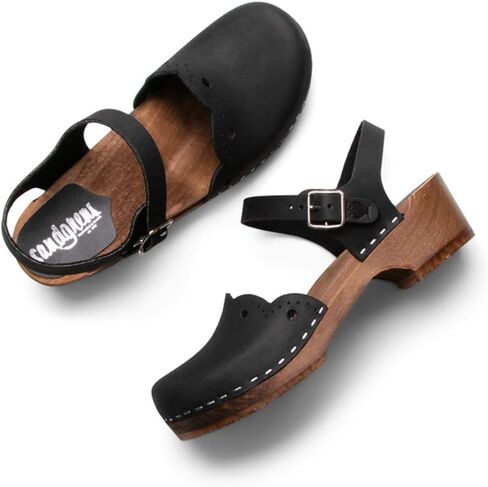 Sandgrens Swedish Handmade Wooden Clog Sandal | Milan in Saudi Arabia