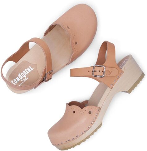 Sandgrens Swedish Handmade Wooden Clog Sandal | Milan in Saudi Arabia