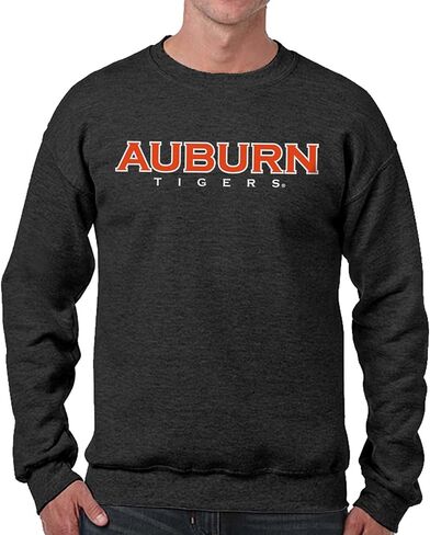 Campus Colors NCAA Adult Charcoal Crewneck Fleece Sweatshirt - Cotton Blend - Stay Warm & Represent Your Team With Style in Saudi Arabia