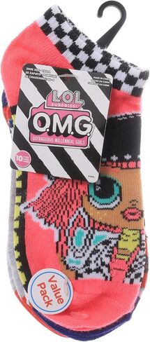 L.O.L. Surprise! Girls' OMG Dolls No Show Socks in Saudi Arabia