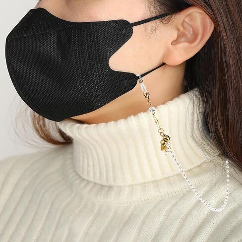 سلسلة أقنعة النظارات من تشارمنجو للنساء، سلاسل القراءة، حامل النظارات، حزام النظارات، سلسلة النظارات مع اللؤلؤ in Kuwait