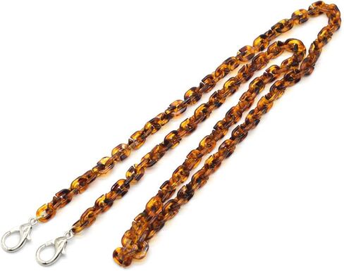 COLORFUL BLING Mask Holder Lanyard Chain Necklace Eyeglass Eyewear Stracp Leash Handy Face Mask Retainer Hanger Keeper in Saudi Arabia
