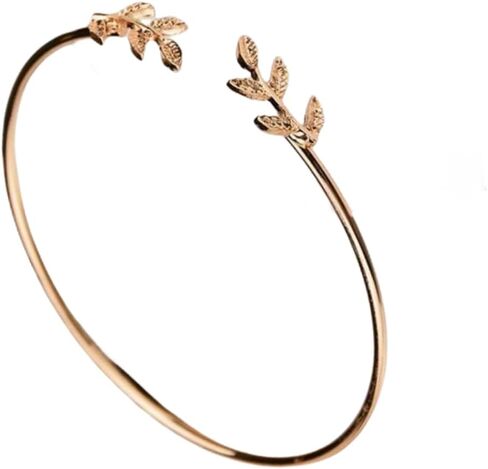 BNVXR السيدات سوار الذهب ورقة سوار سوار شخصي فريد سوار هدية عيد ميلاد in Kuwait