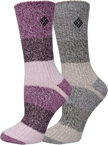 كولومبيا 2-Pack Marled Stripe Micro Poly Crew in Kuwait