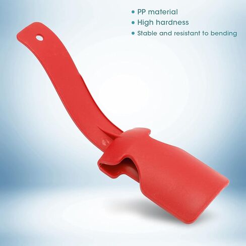 Lazy Shoe Helper for Easy to Wear Shoes, Portable Ergonomic Shoe Lifting Helper Travel Shoe Horn Lifting Wearing Helper Tool for Elderly Seniors Disabled Men Women and Kids(Red) in Kuwait