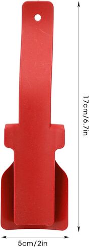 Lazy Shoe Helper for Easy to Wear Shoes, Portable Ergonomic Shoe Lifting Helper Travel Shoe Horn Lifting Wearing Helper Tool for Elderly Seniors Disabled Men Women and Kids(Red) in Kuwait