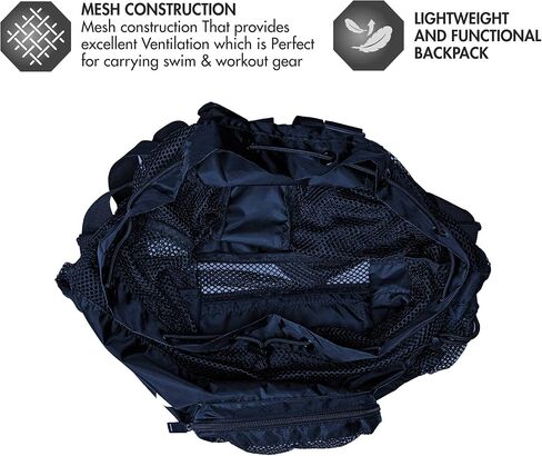 TYR LBMMB3401ALL Big Mesh Mummy Backpack Navy All in Saudi Arabia