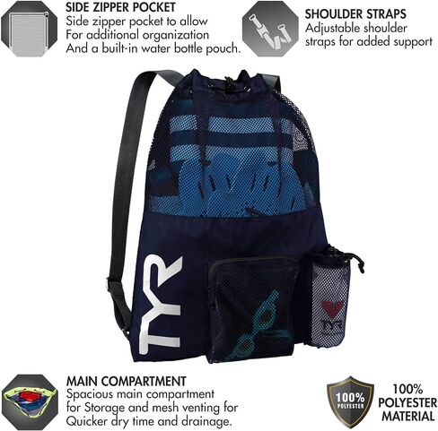 TYR LBMMB3401ALL Big Mesh Mummy Backpack Navy All in Saudi Arabia