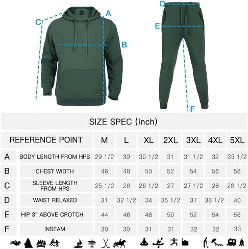 Tracksuit for men 2 pieces,Fleece hooded outfit,casual sweatsuit set jogger suit outdoor sportswear in Saudi Arabia