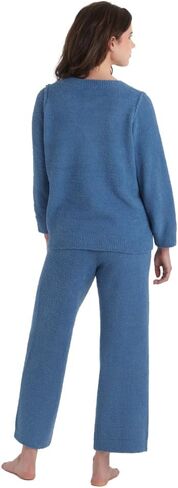 Softies Solid Marshmallow Reverse Seam Crew Neck Lounge Set in Saudi Arabia