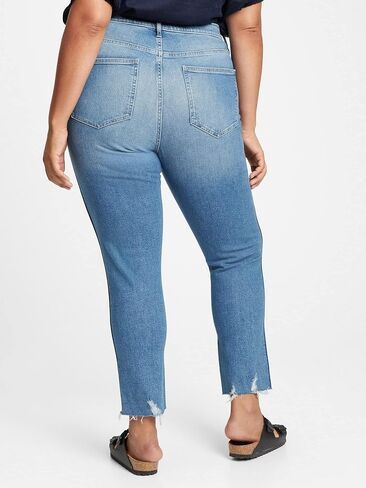 GAP Women's High Rise Vintage Slim Fit Denim Jeans in Saudi Arabia