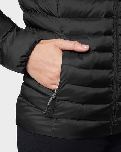 32 Degrees Women's Lightweight Recycled Poly-Fill Packable Jacket | Layering | Zippered Pockets | Water Repellent in Saudi Arabia