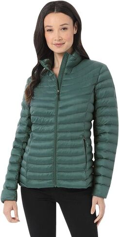32 Degrees Women's Lightweight Recycled Poly-Fill Packable Jacket | Layering | Zippered Pockets | Water Repellent in Saudi Arabia