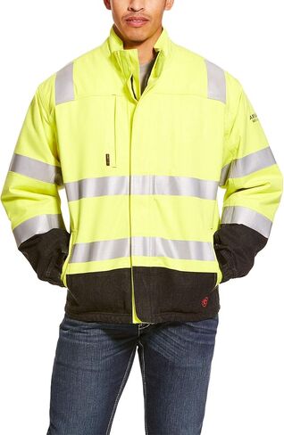 ARIAT Men's Flame Resistant Hi-vis Waterproof Insulated Jacket in Saudi Arabia