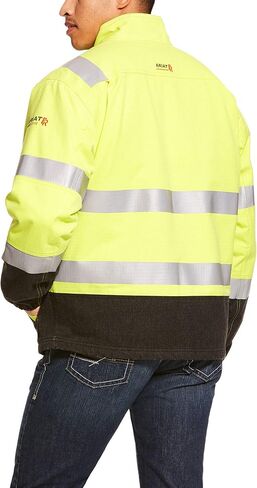 ARIAT Men's Flame Resistant Hi-vis Waterproof Insulated Jacket in Saudi Arabia
