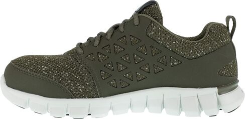 Reebok Women's Rb051 Sublite Cushion Safety Toe Athletic Work Shoe Olive Green Industrial & Construction in Saudi Arabia
