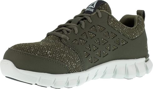 Reebok Women's Rb051 Sublite Cushion Safety Toe Athletic Work Shoe Olive Green Industrial & Construction in Saudi Arabia