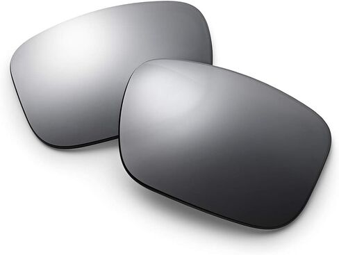 Bose Mirrored Silver, Tenor Polarized Square Replacement Sunglass Lenses, Lens Width: 55 mm in Saudi Arabia