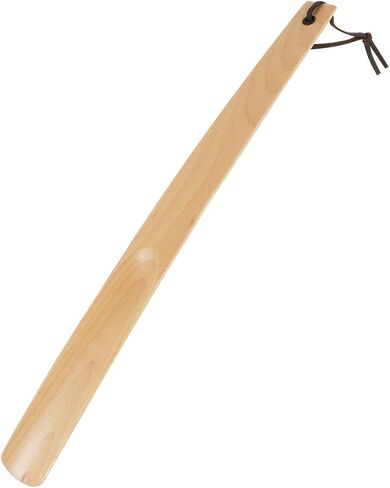 EXCEART Wood Shoe Horn Long Handle Practical Wood Shoehorns for Men Women and Kids in Saudi Arabia