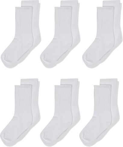 Jefferies Socks Girls' Half-Cushion Seamless Socks (Pack of 6) in Saudi Arabia