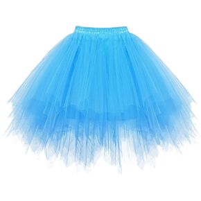 HomRain Women's 1950s Vintage Tutu Skirt Ballet Bubble Dance Skirts for Cosplay Party Adult Skirts