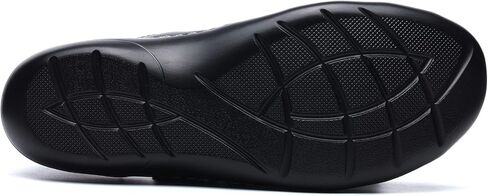 Irrefour Women's Classic Genuine Leather Casual Loafer Cute Slip-On Fashion Closed Toe Flat Sandal Comfy Work Sandal Everyday Walking Shoe in Saudi Arabia