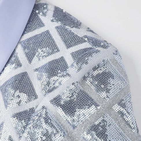 Men Sequin Shiny Stereoscopic Pattern Prom Suit Jacket One Button and Blazers Tuxedo for Wedding Banquet in Saudi Arabia