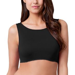 Second Base "جانيت بواتنيك ديمي كامي المحاصيل القمم للنساء المحاصيل القمم إلى طبقة فوق انقسام حمالة الصدر صنع الولايات المتحدة الأمريكية اقتصاص تانك القمم in Kuwait